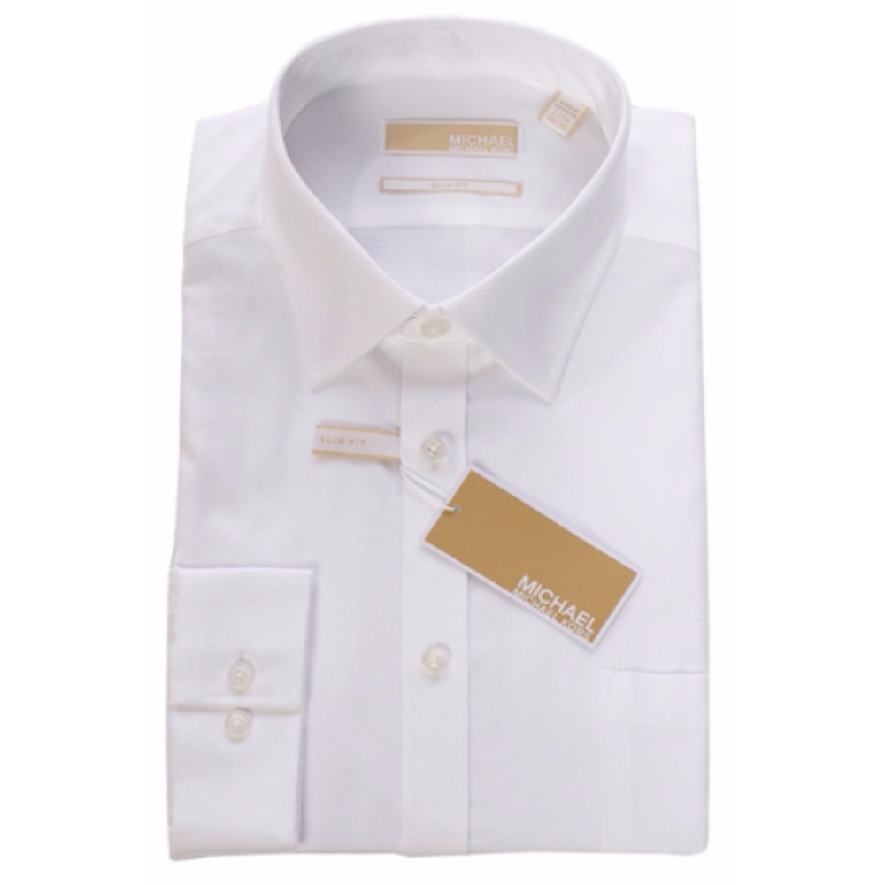 Michael Kors Mens white button down shirt